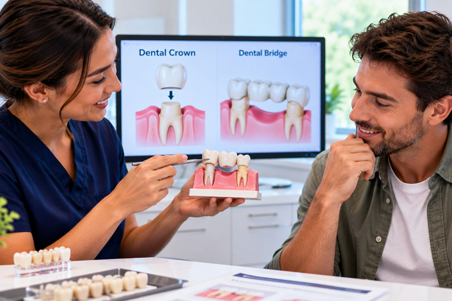 Dental Crowns and Bridges